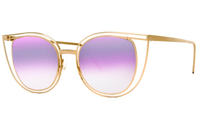 Thierry Lasry Gafas Eventually Oro Mate