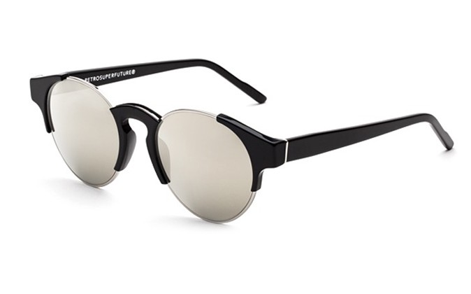 Retrosuperfuture Gafas Arca Black Ivory