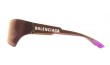 Balenciaga Gafas de sol Mono Cat Negro
