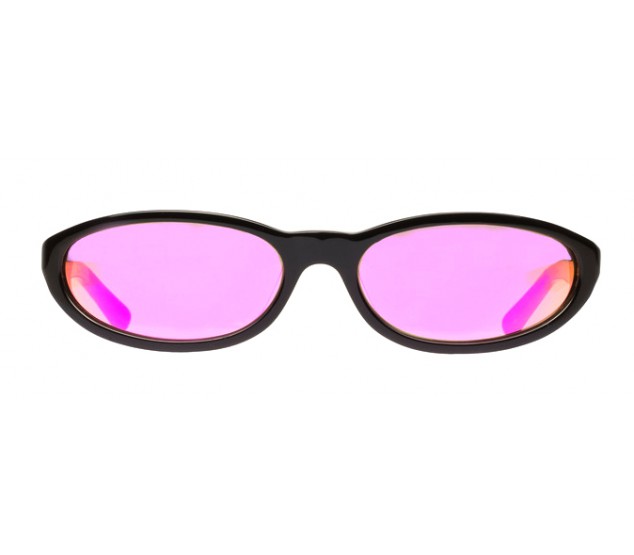 Balenciaga Gafas de Neo Round lentes rosas