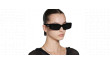 Balenciaga Gafas de sol Mono Cat Negro